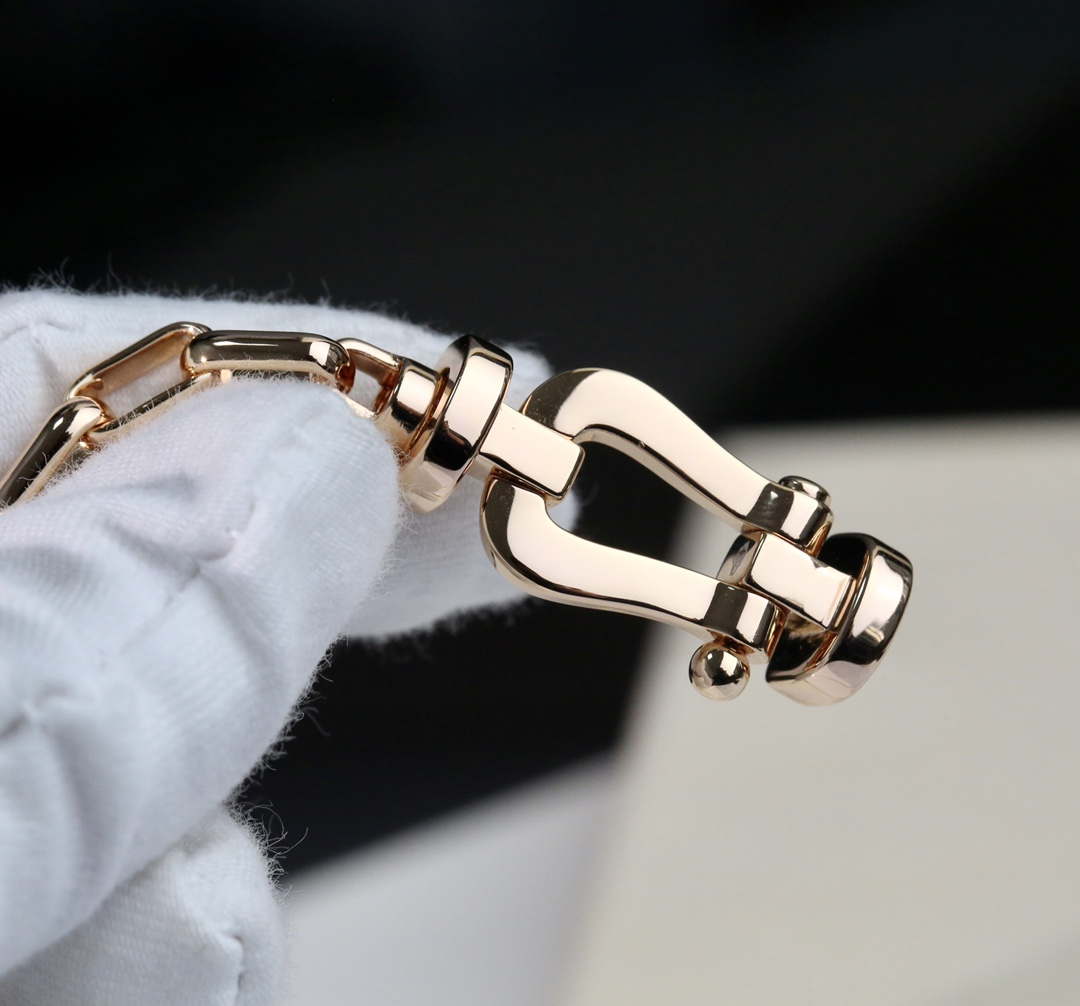 Fred FORCE 10 BRACELET XL model in 18k pink gold F23005
