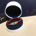 Fred FORCE 10 BRACELET XL model in 18k pink gold with diamonds F230017 - Default Title - View 1