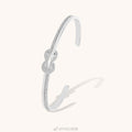 Fred FORCE 10 BRACELET XL model in 18k white gold with diamonds F230016