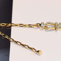 Fred FORCE 10 BRACELET XL model in 18k Yellow gold with diamonds F23008 - Default Title - View 1