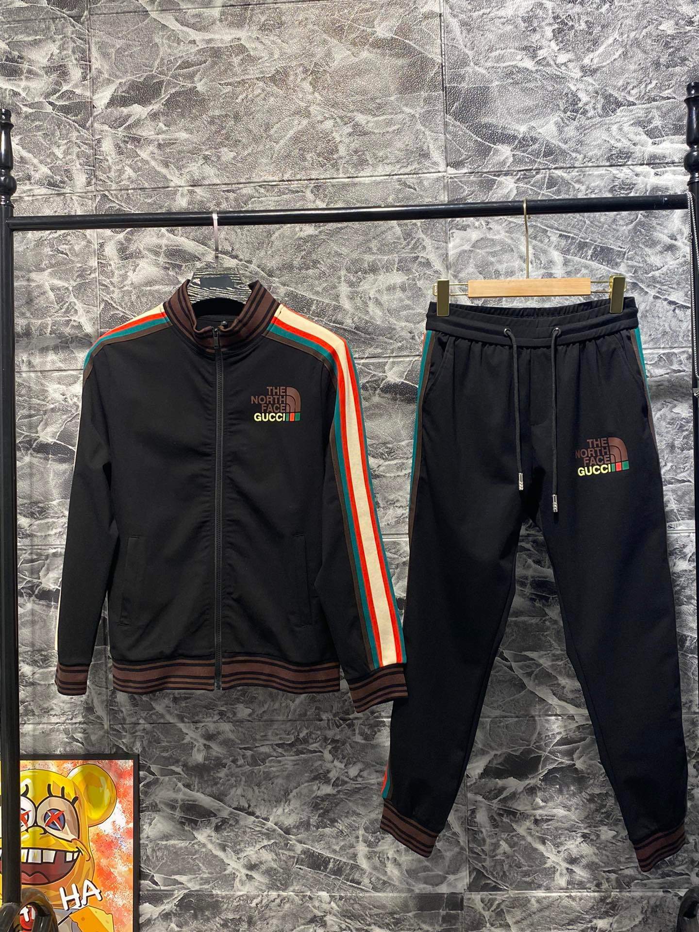 GG Men's Gucci Tracksuit Clothing Sweatshirt Trousers 38129
