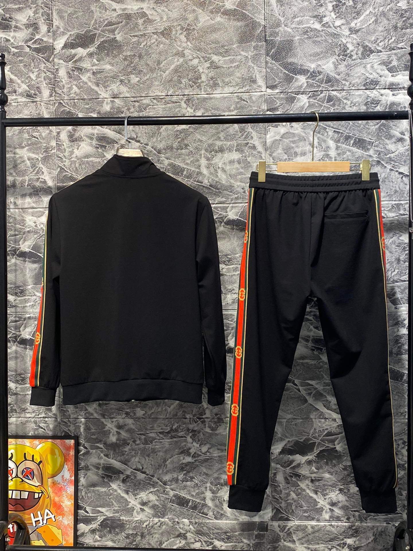GG Men's Gucci Tracksuit Clothing Sweatshirt Trousers 38128