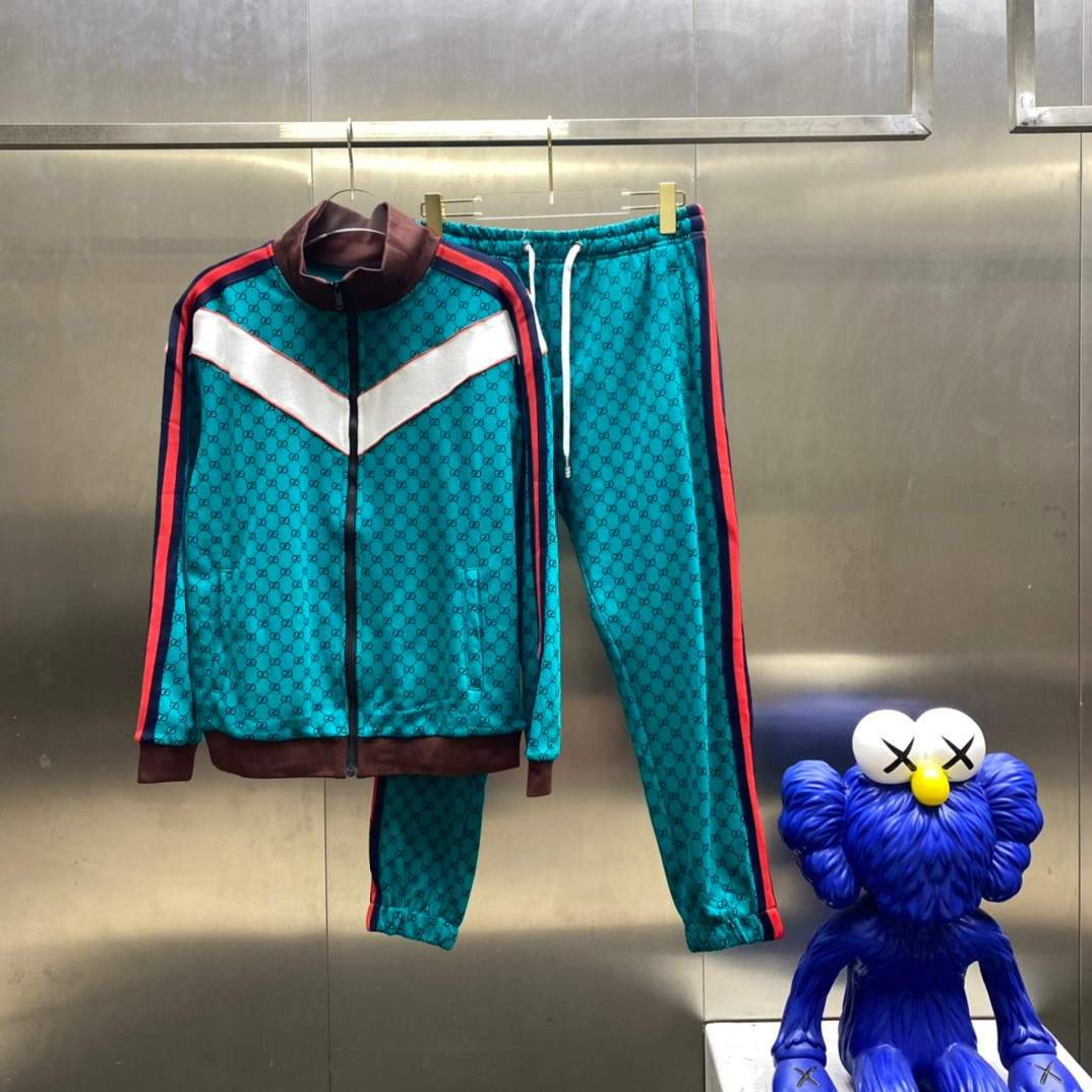 GG Men's Gucci Tracksuit Clothing Sweatshirt Trousers 38140