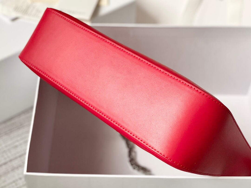 Givenchy BB50LGB1A4 Small Moon Cut Out bag in Leather Red