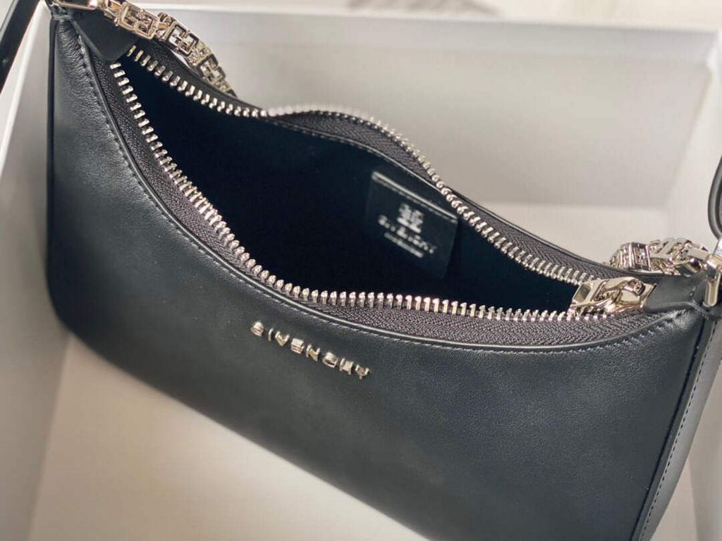 Givenchy BB50LGB1A4 Small Moon Cut Out bag in Leather Black