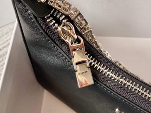 Givenchy BB50LGB1A4 Small Moon Cut Out bag in Leather Black - Default Title - View 8