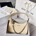 Givenchy BB50LGB1A4 Small Moon Cut Out bag in Leather Beige - Default Title - View 1