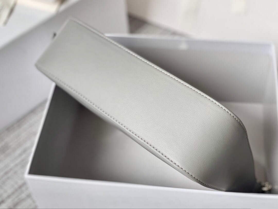 Givenchy BB50LGB1A4 Small Moon Cut Out bag in Leather Gray
