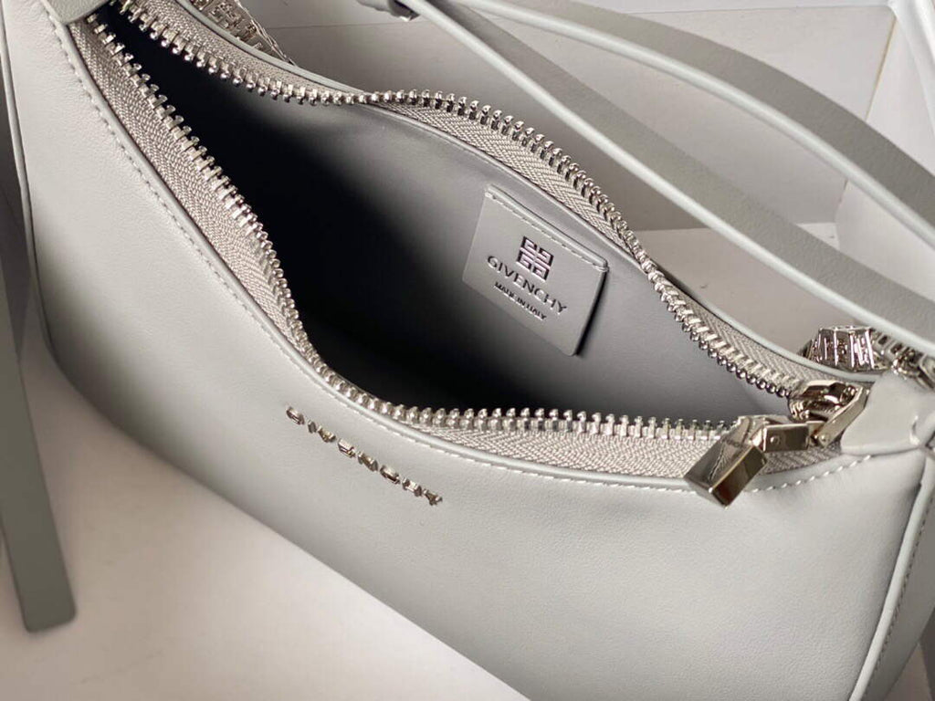 Givenchy BB50LGB1A4 Small Moon Cut Out bag in Leather Gray