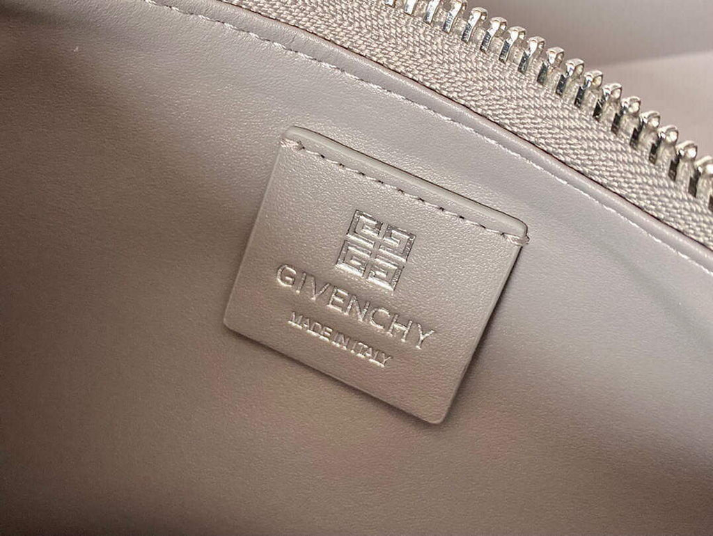Givenchy BB50LGB1A4 Small Moon Cut Out bag in Leather Gray