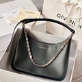 Givenchy BB50LWB1A4 Medium Moon Cut Out bag in leather Black - Default Title - View 1
