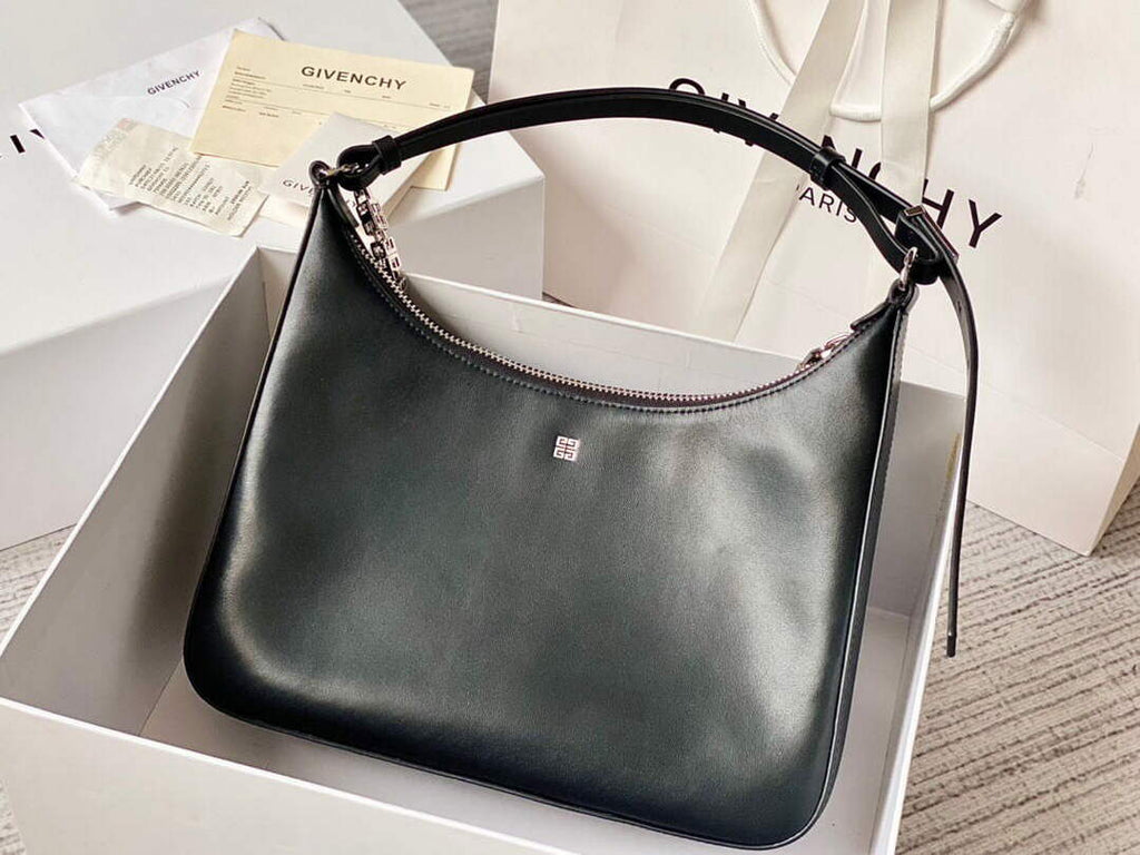 Givenchy BB50LWB1A4 Medium Moon Cut Out bag in leather Black