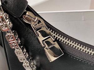 Givenchy BB50LWB1A4 Medium Moon Cut Out bag in leather Black - Default Title - View 8