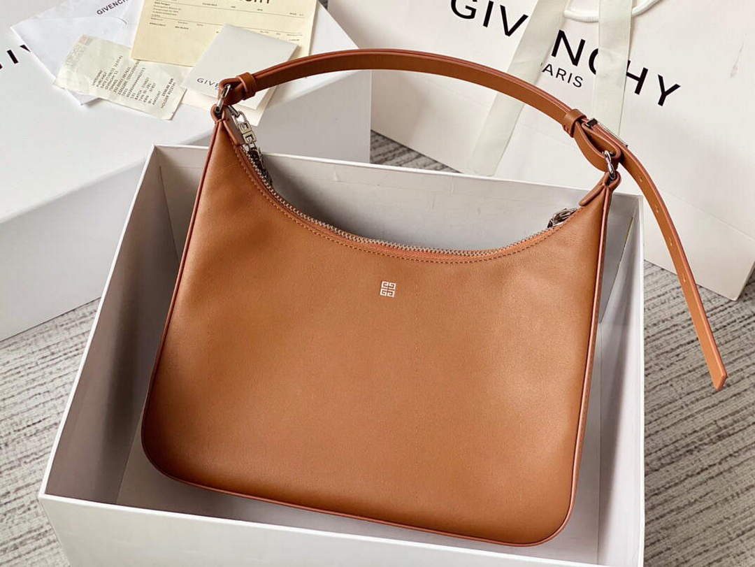 Givenchy BB50LWB1A4 Medium Moon Cut Out bag in leather Brown