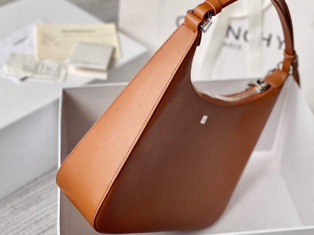 Givenchy BB50LWB1A4 Medium Moon Cut Out bag in leather Brown