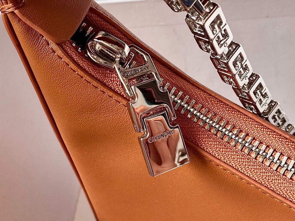 Givenchy BB50LWB1A4 Medium Moon Cut Out bag in leather Brown