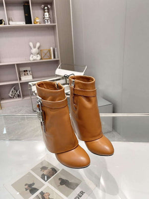 Givenchy  BE603KE0YP Women's Shoes Shark Lock Ankle Boots G97112 - 35 - View 7