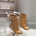Givenchy  BE603KE0YP Women's Shoes Shark Lock Ankle Boots G97113 - 35 - View 1