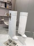 Givenchy BE7021E0YP Women's Shoes Shark Lock Boots G97104