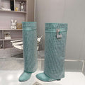 Givenchy BE7021E0YP Women's Shoes Shark Lock Boots G97105 - 35 - View 1