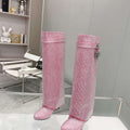 Givenchy BE7021E0YP Women's Shoes Shark Lock Boots G97107 - 35 - View 1