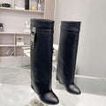 Givenchy BE7021E0YP Women's Shoes Shark Lock Boots G97109 - 35 - View 1