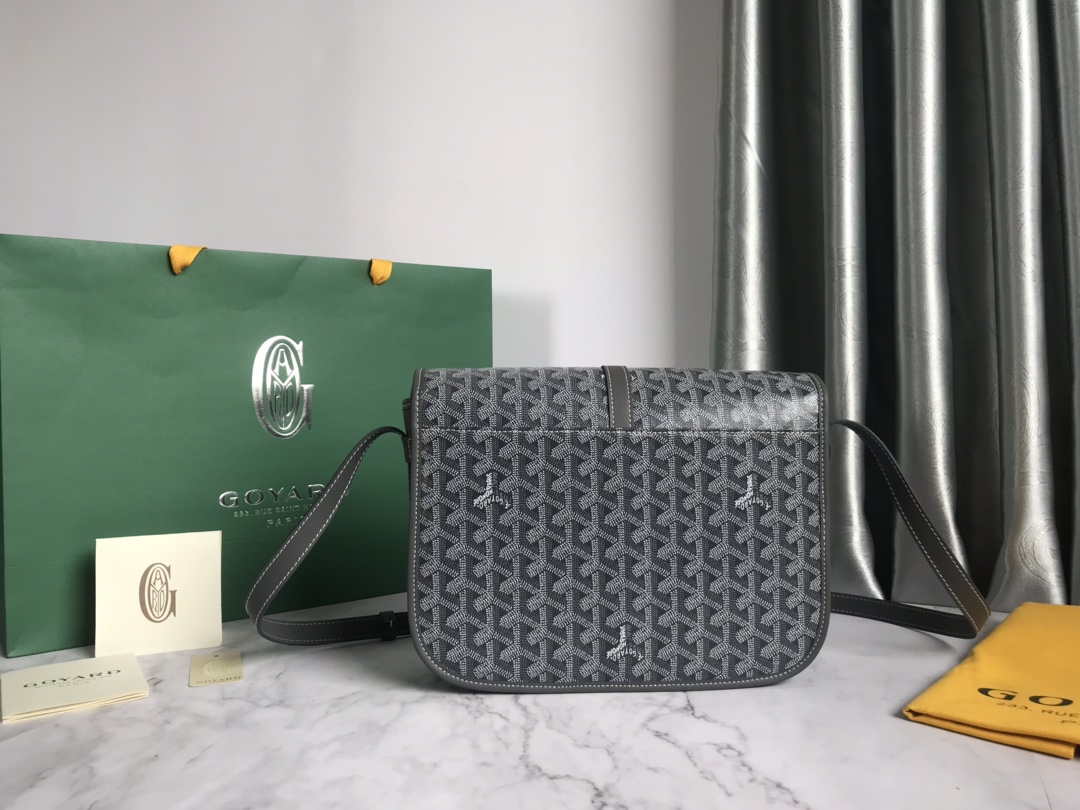 Goyard 2MMLTY01CL01P Belvedere MM Bag GY020183 Navy Blue - Default Title - View 5