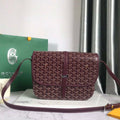 Goyard 2MMLTY01CL01P Belvedere MM Bag GY020183 Wine Red - Default Title - View 1