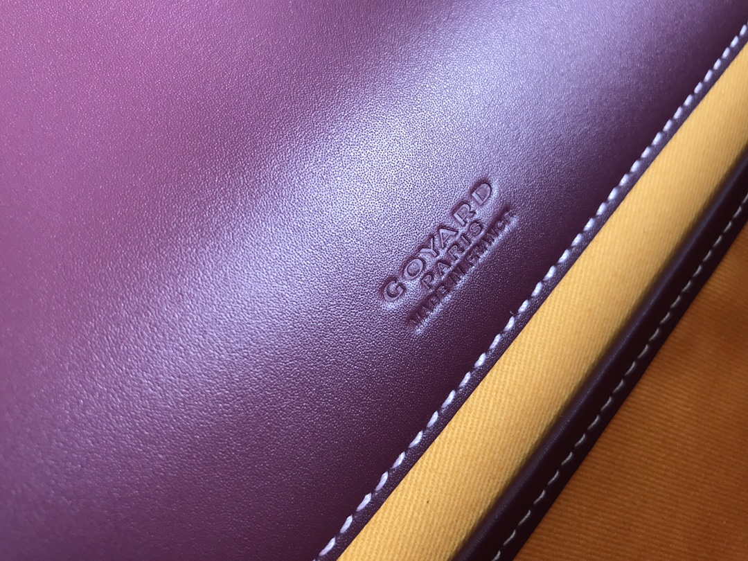 Goyard 2MMLTY01CL01P Belvedere MM Bag GY020183 Wine Red - Default Title - View 9
