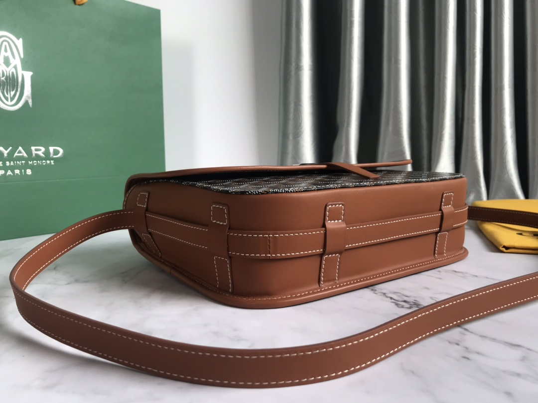 Goyard 2MMLTY01CL01P Belvedere MM Bag GY020183 Brown - Default Title - View 3