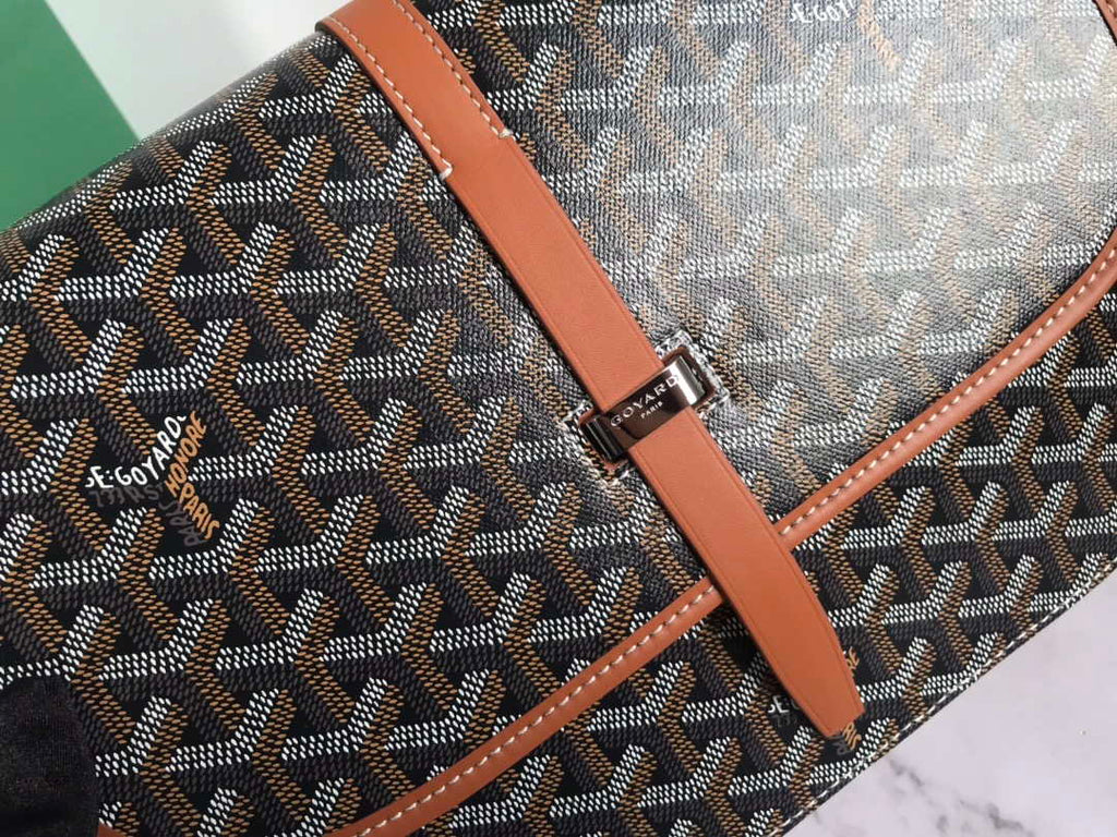 Goyard 2MMLTY01CL01P Belvedere MM Bag GY020183 Brown