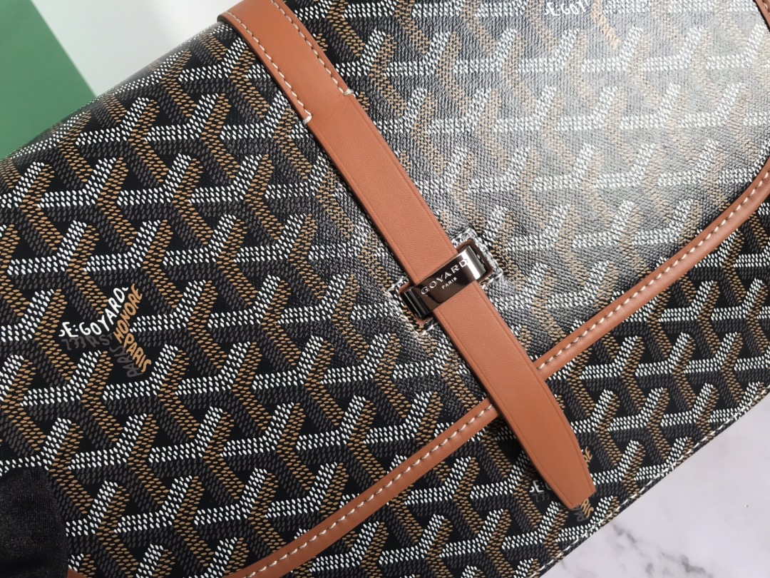 Goyard 2MMLTY01CL01P Belvedere MM Bag GY020183 Brown