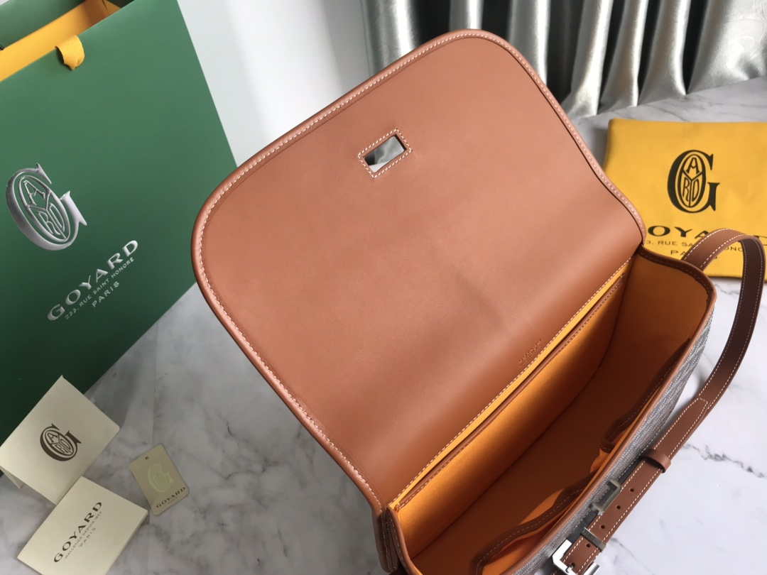 Goyard 2MMLTY01CL01P Belvedere MM Bag GY020183 Brown - Default Title - View 6