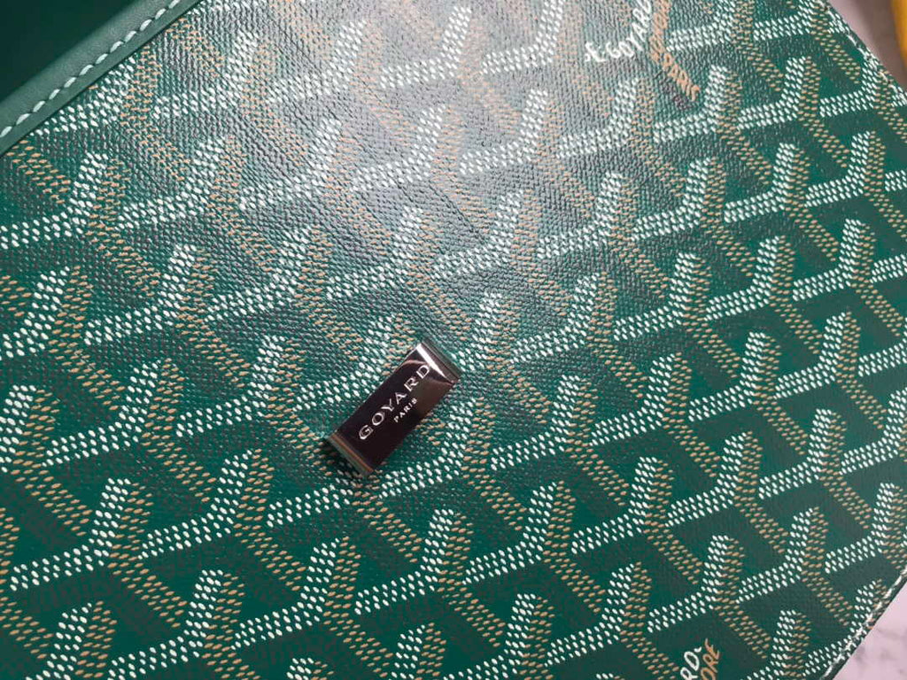 Goyard 2MMLTY01CL01P Belvedere MM Bag GY020183 Green