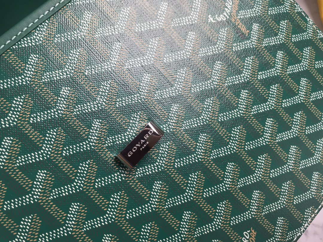 Goyard 2MMLTY01CL01P Belvedere MM Bag GY020183 Green