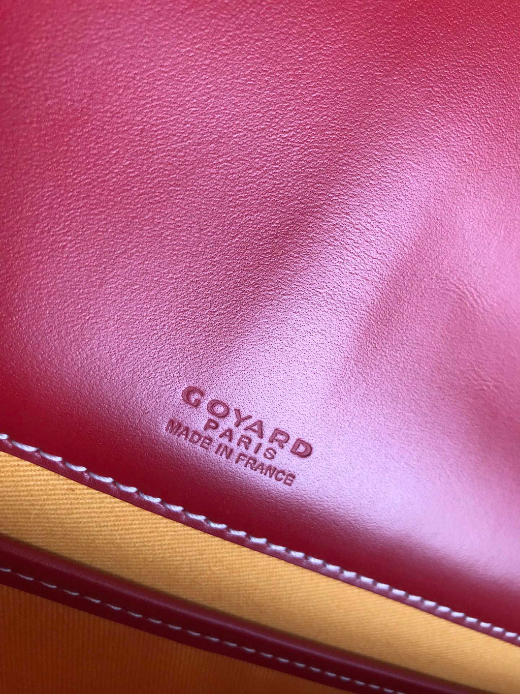 Goyard 2MMLTY01CL01P Belvedere MM Bag GY020183 Red