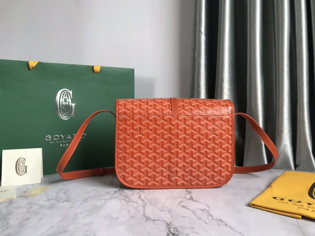 Goyard 2MMLTY01CL01P Belvedere MM Bag GY020183 Orange - Default Title - View 2