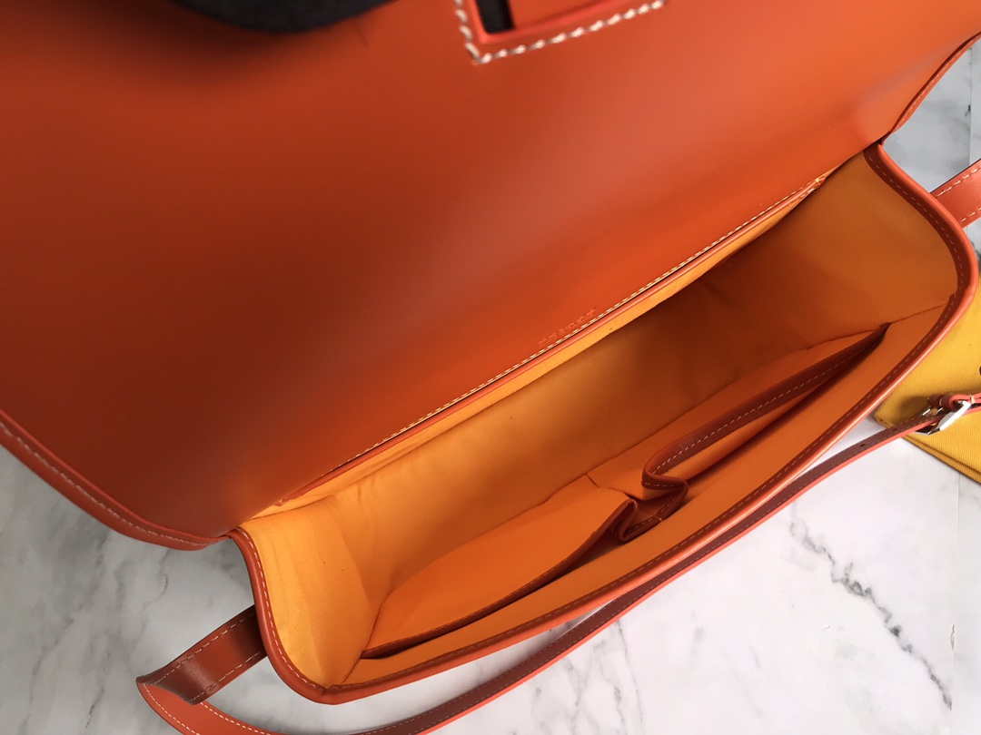 Goyard 2MMLTY01CL01P Belvedere MM Bag GY020183 Orange - Default Title - View 7