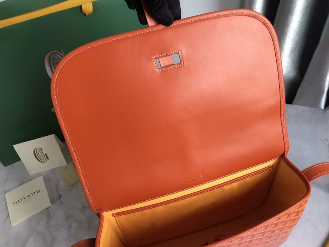 Goyard 2MMLTY01CL01P Belvedere MM Bag GY020183 Orange - Default Title - View 8