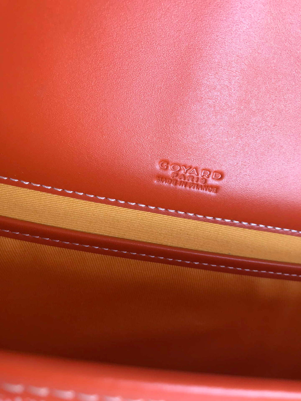 Goyard 2MMLTY01CL01P Belvedere MM Bag GY020183 Orange