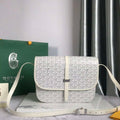 Goyard 2MMLTY01CL01P Belvedere MM Bag GY020183 White - Default Title - View 1