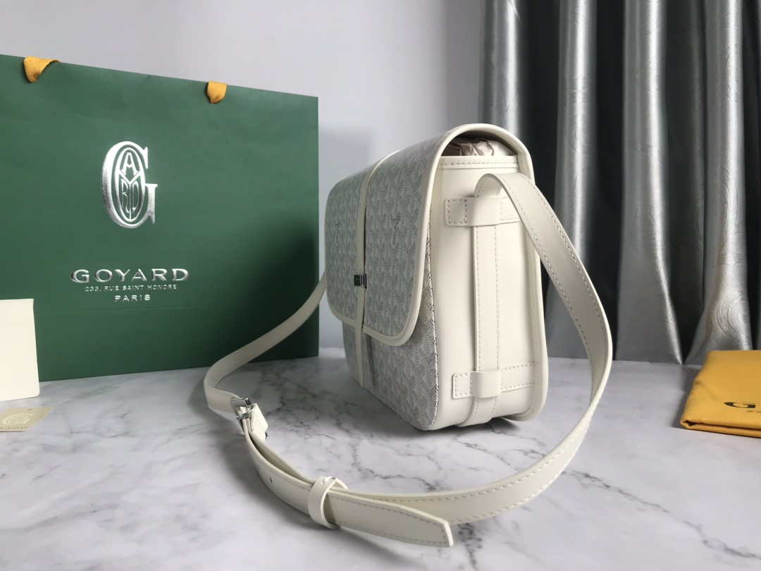 Goyard 2MMLTY01CL01P Belvedere MM Bag GY020183 White - Default Title - View 2