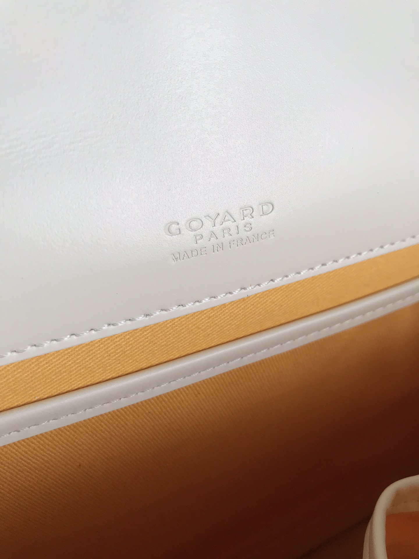 Goyard 2MMLTY01CL01P Belvedere MM Bag GY020183 White - Default Title - View 7