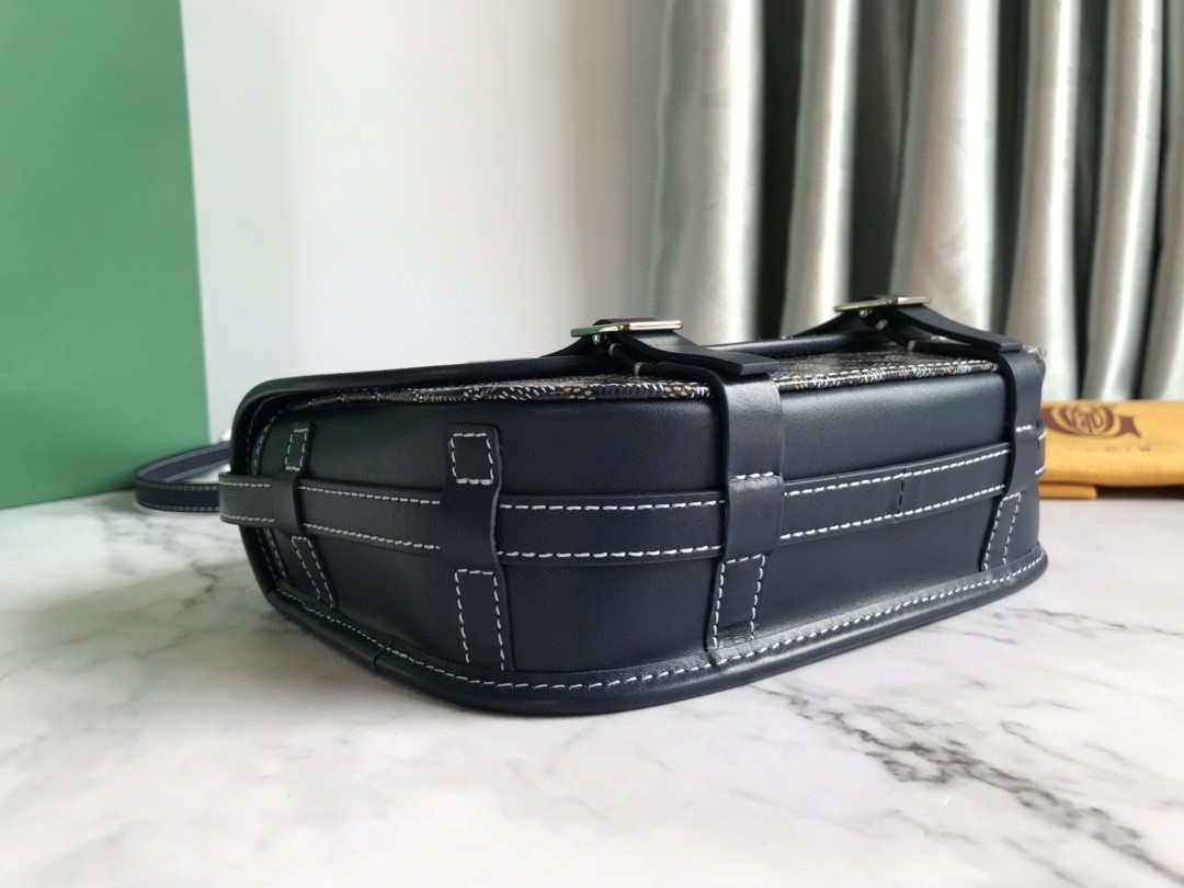 Goyard 2MMLTY01CL02P Belvedere MM Bag GY020098 Black