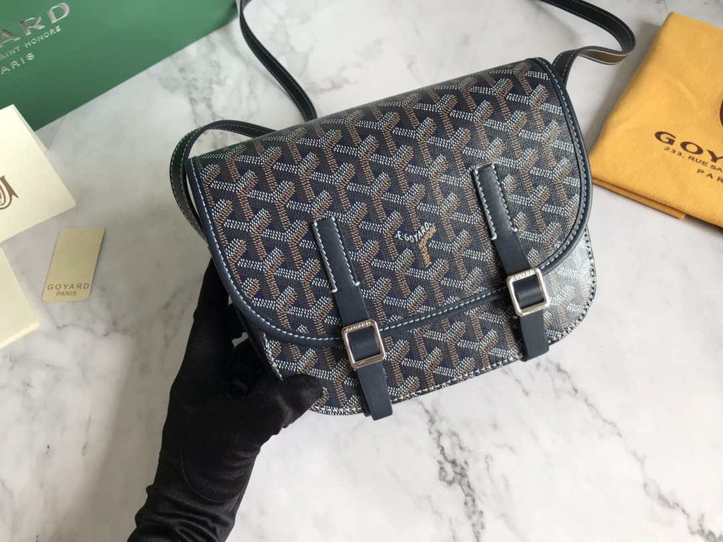 Goyard 2MMLTY01CL02P Belvedere MM Bag GY020098 Black