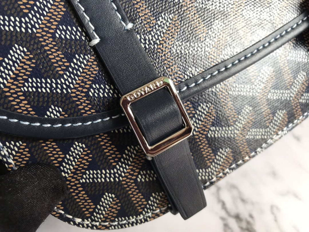 Goyard 2MMLTY01CL02P Belvedere MM Bag GY020098 Black