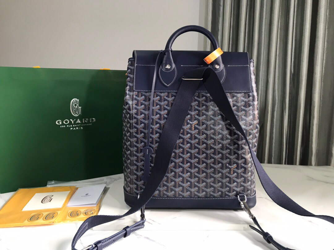 Goyard ALPIN2MMLTY Alpin MM Backpack dark blue - Default Title - View 3