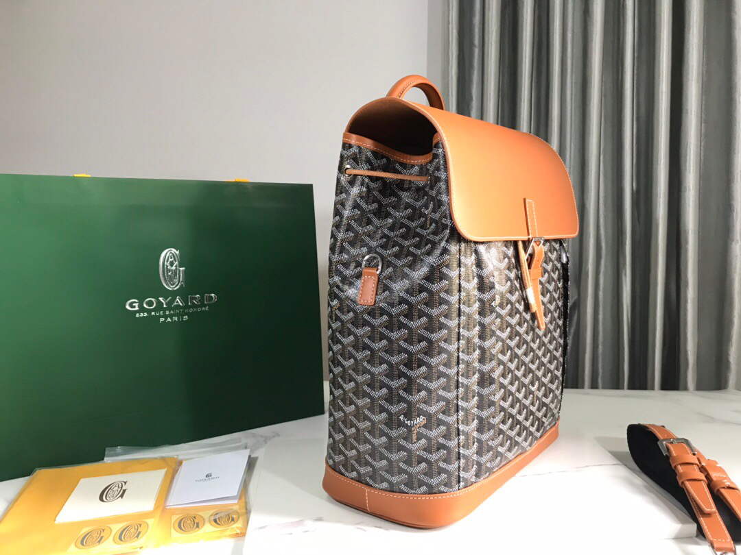 Goyard ALPIN2MMLTY Alpin MM Backpack Brown