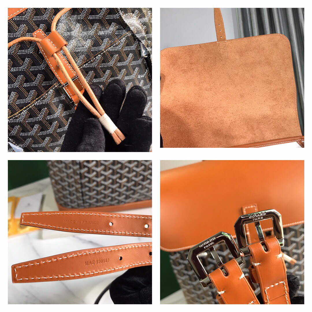 Goyard ALPIN2MMLTY Alpin MM Backpack Brown - Default Title - View 9