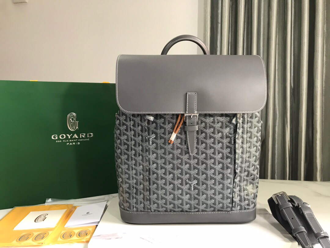 Goyard ALPIN2MMLTY Alpin MM Backpack Gray - Default Title - View 1